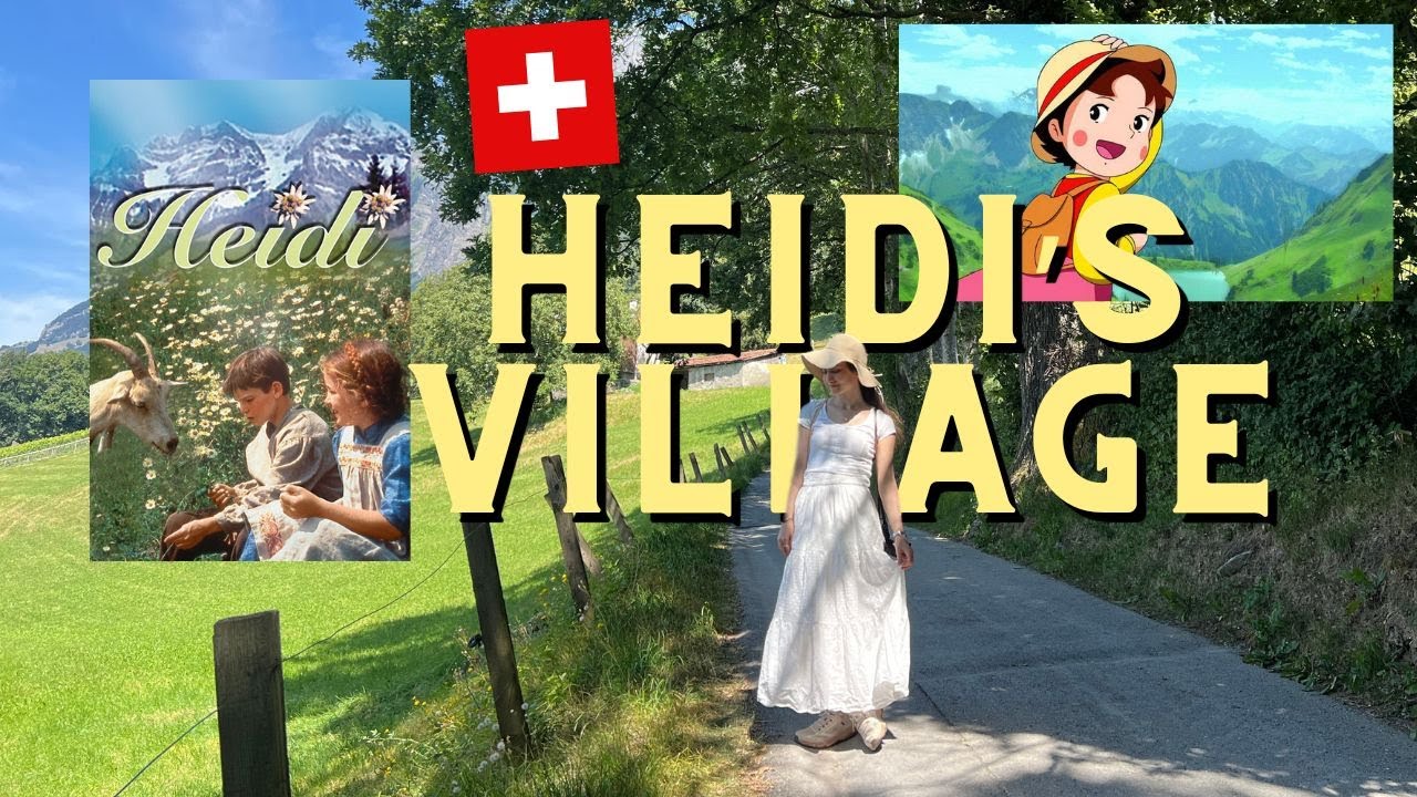 A tale-like village: Heidi’s village, Switzerland 🇨🇭 Heididorf