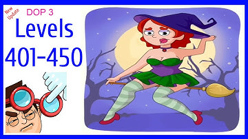 DOP 3: Displace One Part - NEW UPDATE All Levels 401-450 ANSWERS Part 9 #gameplay