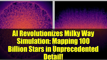 AI Revolutionizes Milky Way Simulation: Mapping 100 Billion Stars in Unprecedented Detail!