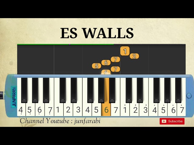 lagu es krim wall's pianika class=