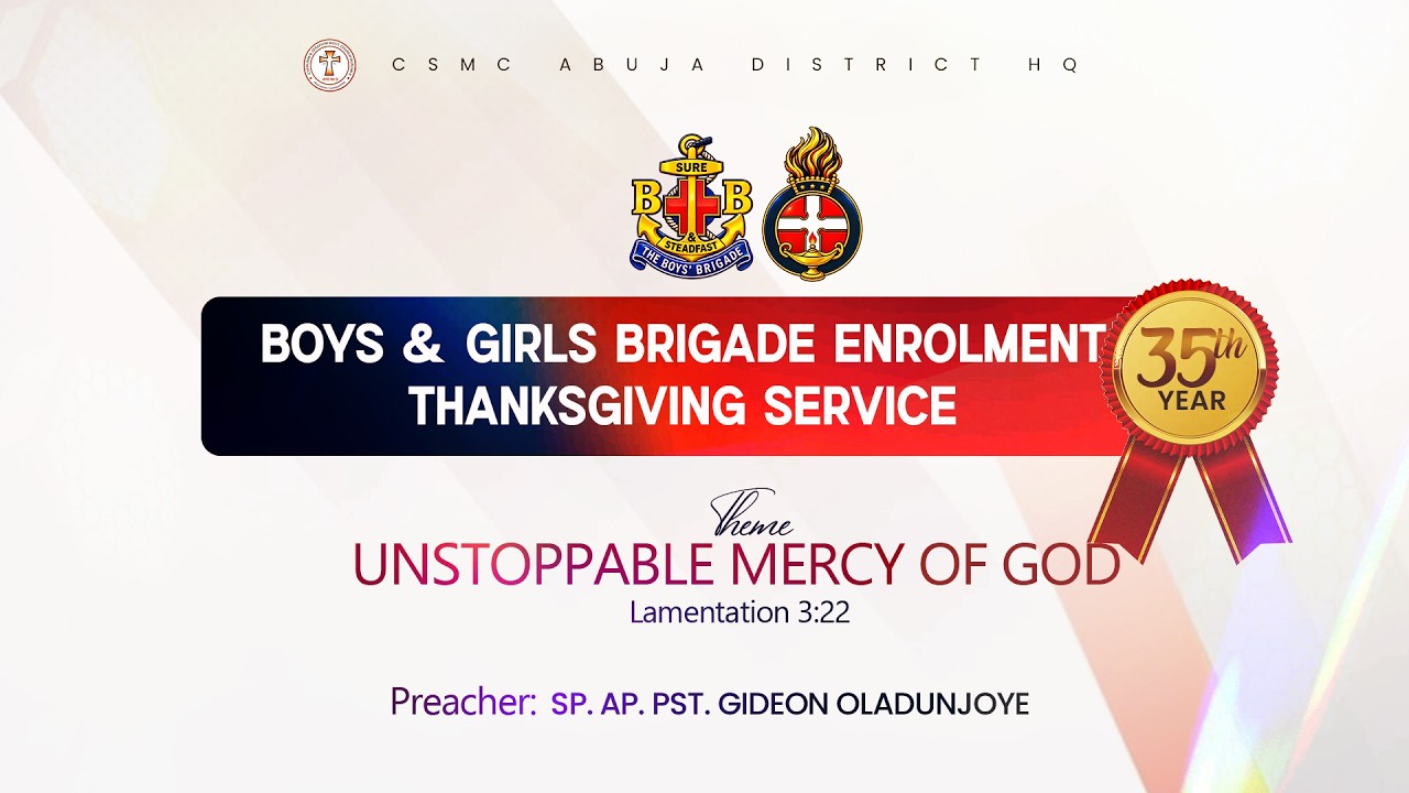 UNSTOPPABLE MERCY OF GOD | SUNDAY SERVICE | 9TH AUGUST, 2026