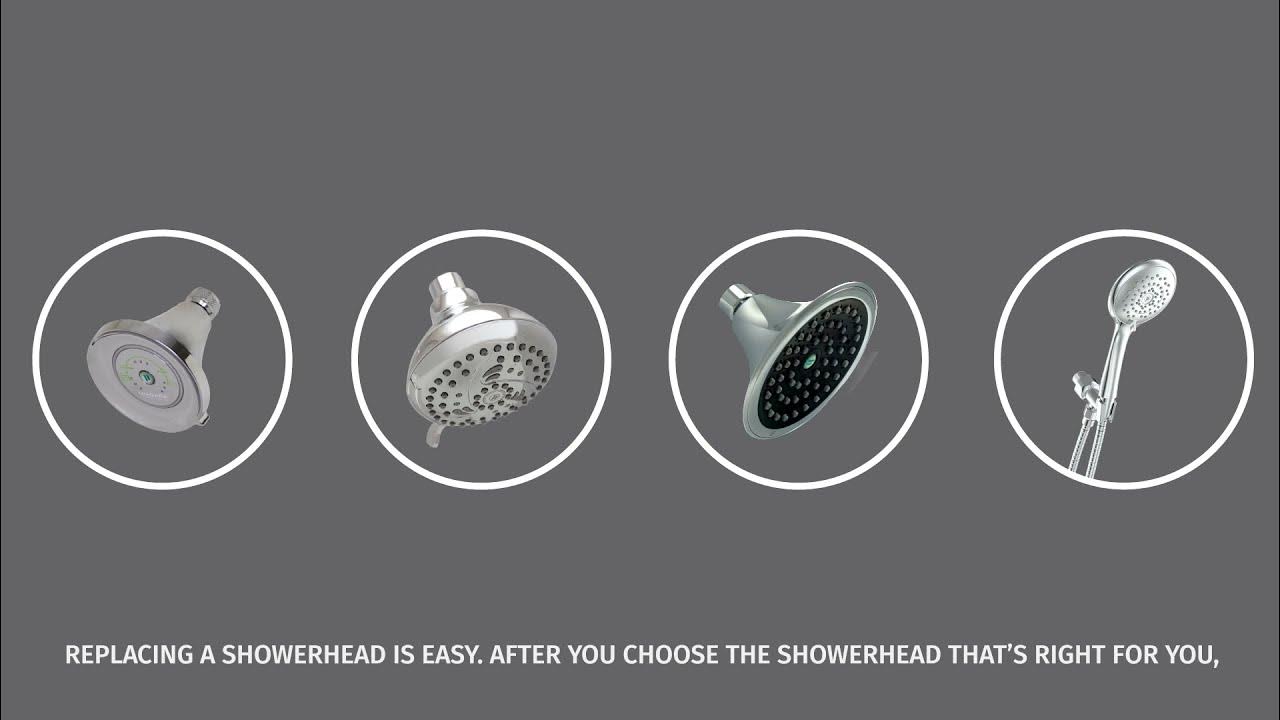 StepbyStep Installation HighEfficiency Showerheads YouTube