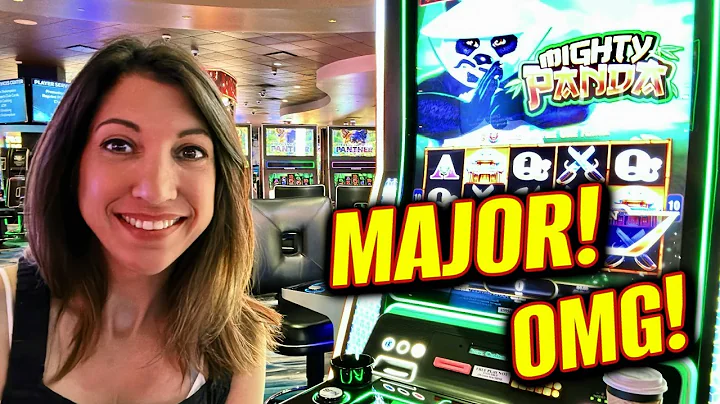 WOW! 😮 I GOT the MAJOR on All Aboard Mighty Panda for a BIG WIN! @SevenFeathersCasino #slots