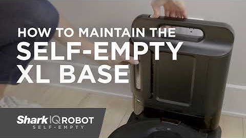 How to maintain the Shark IQ Robot Self-Empty™ XL – Base & Filters