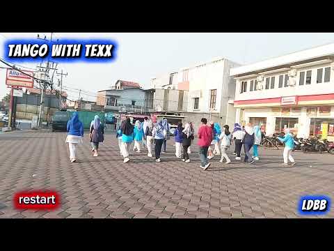 TANGO WITH TEXX#line dance#Easy Improver#Choreo by Rob Fowler(ES)#Demo by LDBB 
