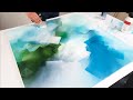 5 Abstract Acrylic Paintings (WOW!!) - Easy Painting Techniques