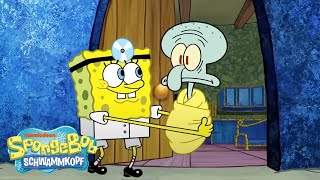 SpongeBob hilft einem kranken Squidward | Das Beste aus NEUEN Episoden | SpongeBob Schwammkopf