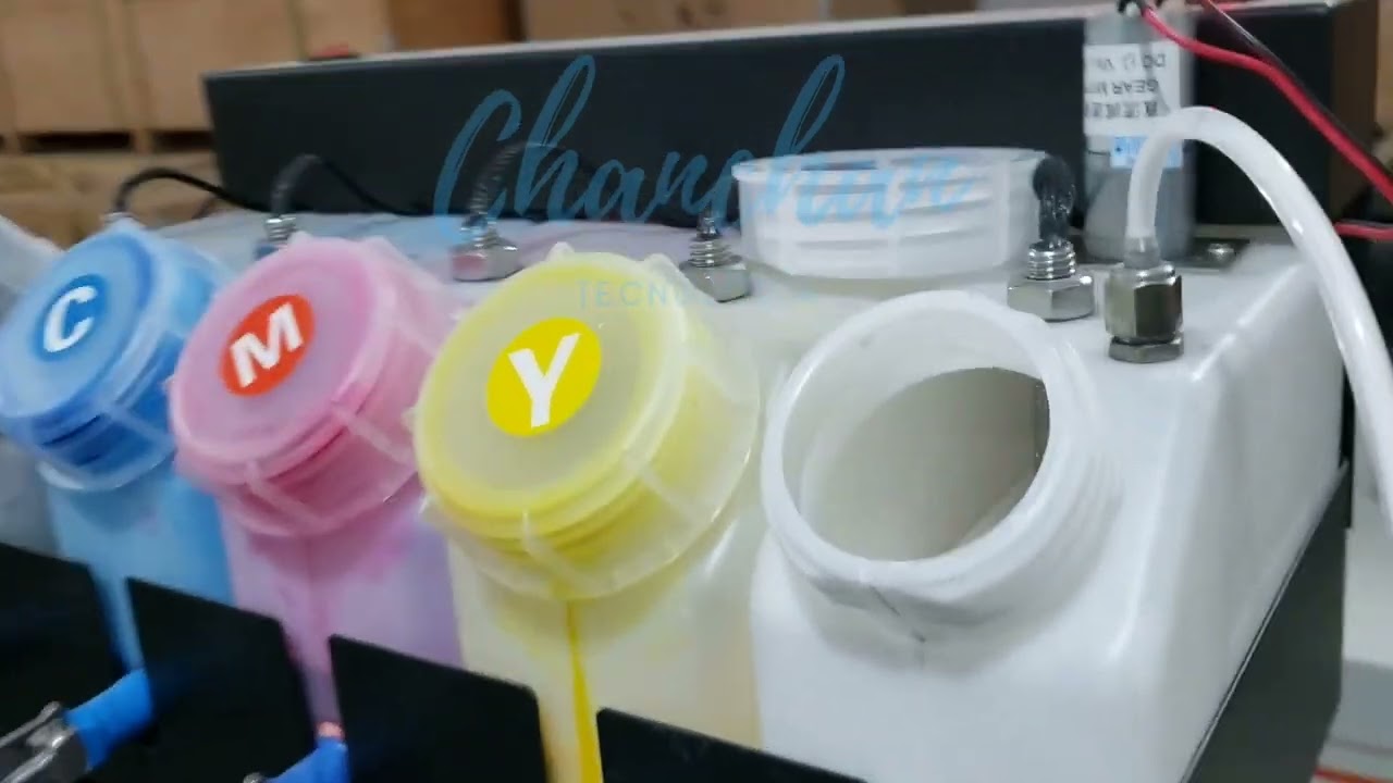 Una pequeña sugerencia para reducir la precipitación de tinta blanca DTF