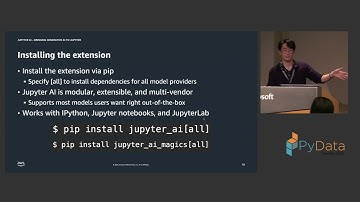 David Qiu - Jupyter AI — Bringing Generative AI to Jupyter | PyData Seattle 2023