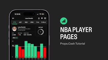 Props.Cash 2025 App Update Tutorial: NBA Player Pages