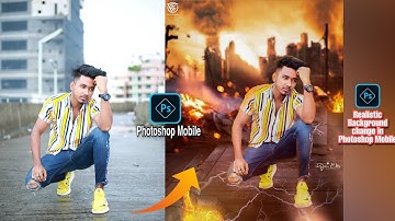 Photoshop Mobile realistic manipulation photo editing | ps touch photo editing | Rafsan Editz