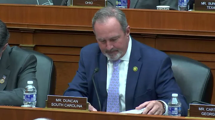 Energy Subcommittee Chair Duncan Opening Statement at Full Committee Markup of 20 Bills