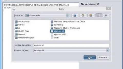 Manejo de Archivos en Java (Ficheros en Java)