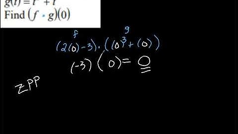 Function Operations Pre Calculus