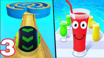 Juice Run, Going Balls All New Apk Update Gameplay, Android Walkthrough iOS #game / More Gaming