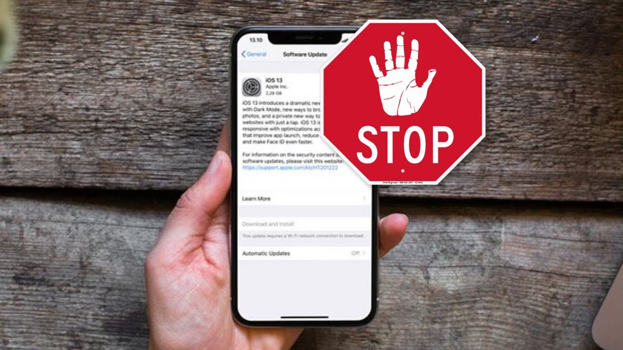 Block iOS OTA Update without Jailbreak - YouTube