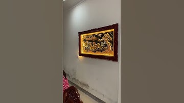 Bàn giao 2 bức tranh cho bác khách là tín đồ tranh đồng #shorts #dodongmynghe #haidodong