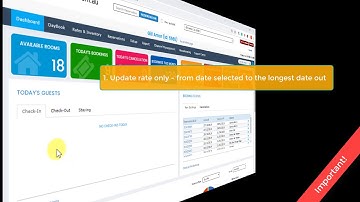 How to Bulk Update Rates only - ChannelManager