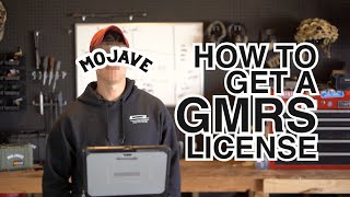 How to get a GMRS License in less than 10 minutes!