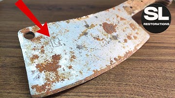 Restoring A Vintage Cleaver To Its Former Glory