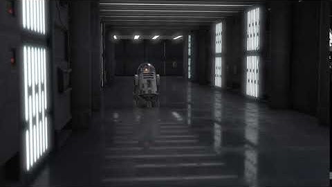 R2D2 Animation Element 3D
