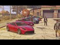 Stanced Mob Car Meet GTA 5 ONLINE Cinematic 