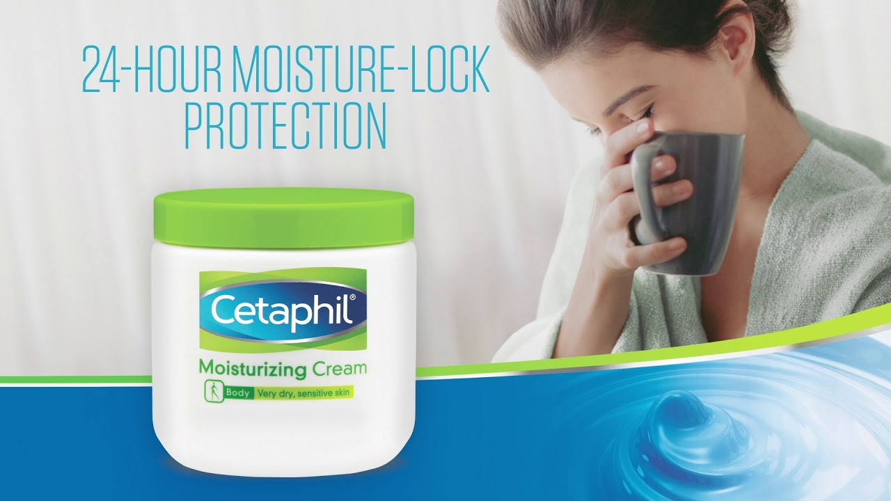 24HOUR, MOISTURELOCK CETAPHIL MOISTURIZING CREAM YouTube