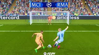 UCL 24/25 - Manchester City vs. Real Madrid - Penalty Shootout