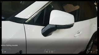 Toyota 2019 2020 Rav4 automatic mirror folding module from TRAC