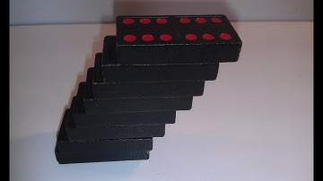 How to Solve the Domino Leaning Tower of Lire Challenge - Step by Step Instructions - Tutorial