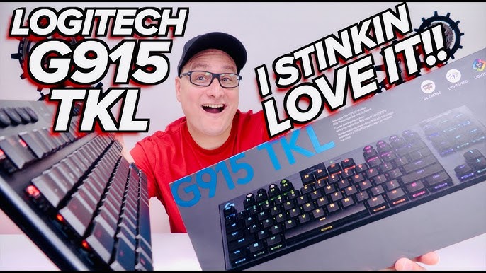 LOGITECH G915 TKL WIRELESS GAMING KEYBOARD REVIEW - MacSources