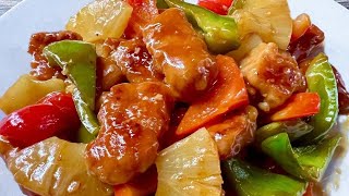 Sweet and Sour Pork With Pineapple