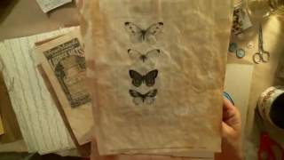 How To Make Junk Journal Envelopes with String Closure