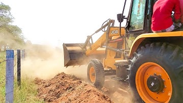Finally Finished the JCB Machine Working from New Agriculture Land Leveling & Cleaned | JCB Dozer