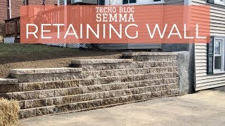 Techo Bloc Semma Retaining Wall