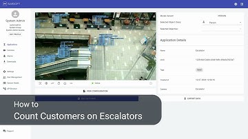 Isarsoft Perception | How to Count Customers on Escalators