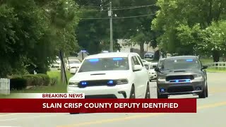 Crisp County Sheriff's deputy, suspect in deadly shooting identified