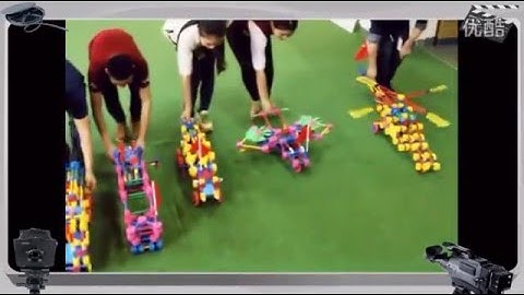 Thinkertoy DIY building blocks - Different Kinds of Veicles