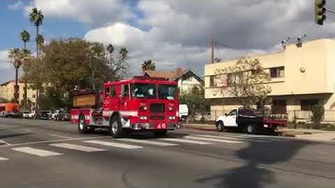 Lafd engine 46 responding code 3