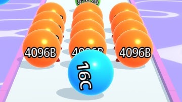 MAX LEVELS in Ball Run 2048 😎🟢⚽ All Levels Gameplay Walkthrough (Android, iOS) NEW UPDATE