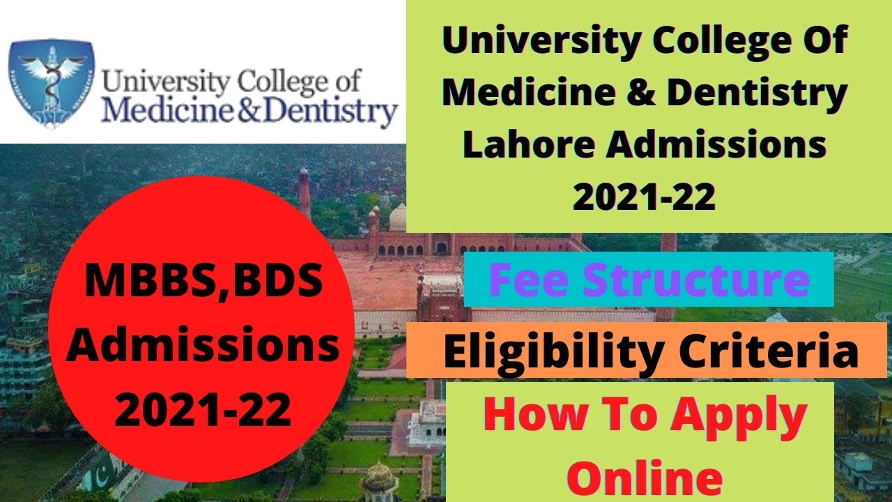 University College Of Medicine And Dentistry Lahore (UCMD