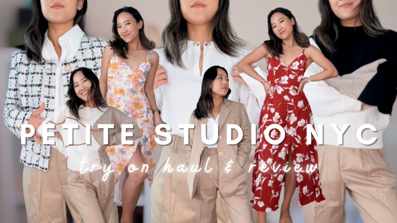 PETITE STUDIO NYC try on haul & review