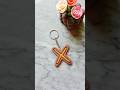 Clay letter keychain #diy #clay #art #shorts #keychain