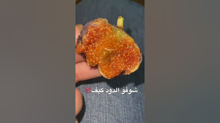 انتبهوا من أكل التين أغلب اللي في السوق الآن يا فيه حشرات داخله أو دود