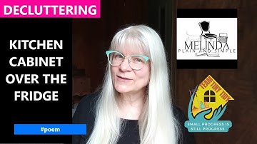 KITCHEN CABINET DECLUTTER & DRIVEWAY GIVEAWAY/collab with @TheHelpfulHome /#tinytidytuesday#poem