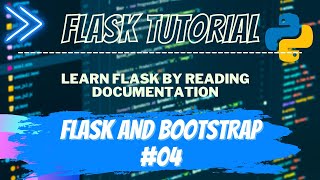 Flask - Making web-page using jinja2 and bootstrap framework | Flask Tutorial