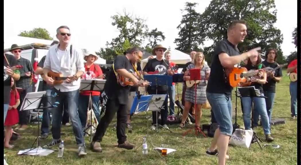 Southampton Ukulele Jam Kingston Lacy House 2014 YouTube
