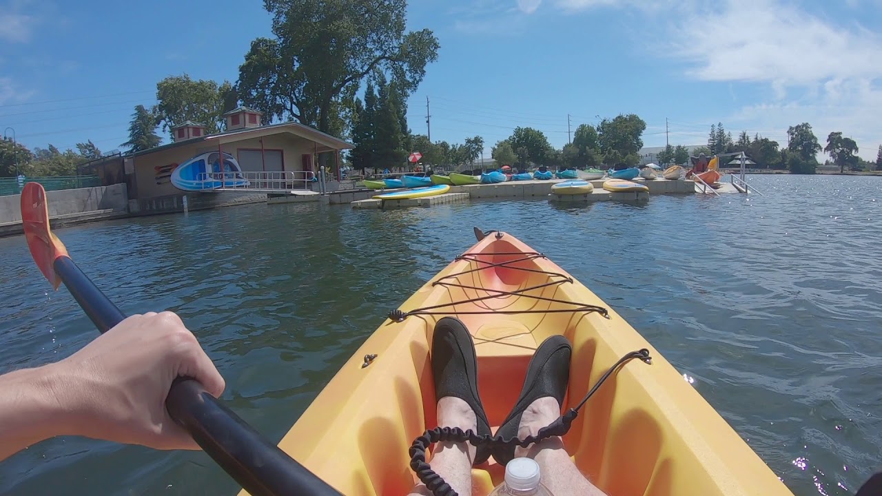 Kayaking at Lodi Lake YouTube