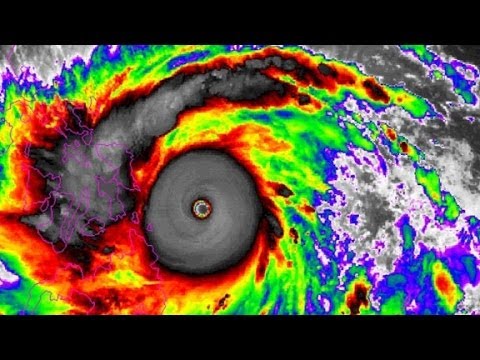 Typhoon Haiyan one of the biggest storms ever