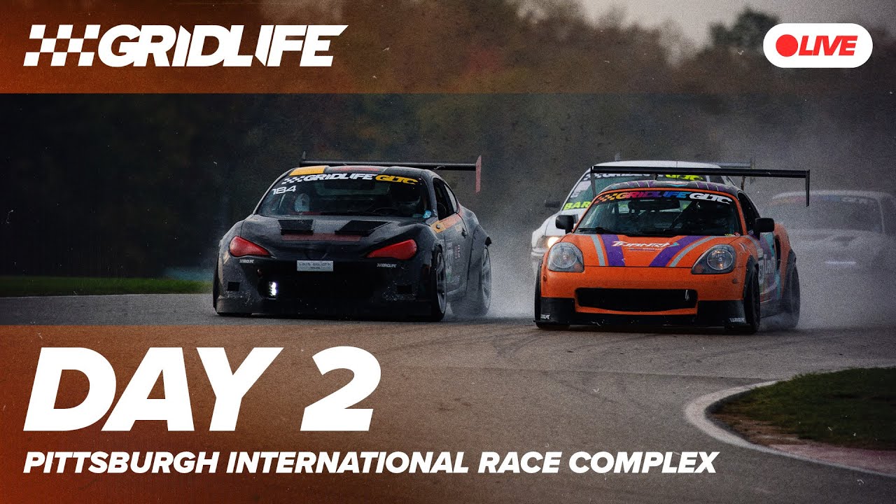 GRIDLIFE Finals at Pittsburgh International Race Complex - 2025 || LIVE || DAY 2